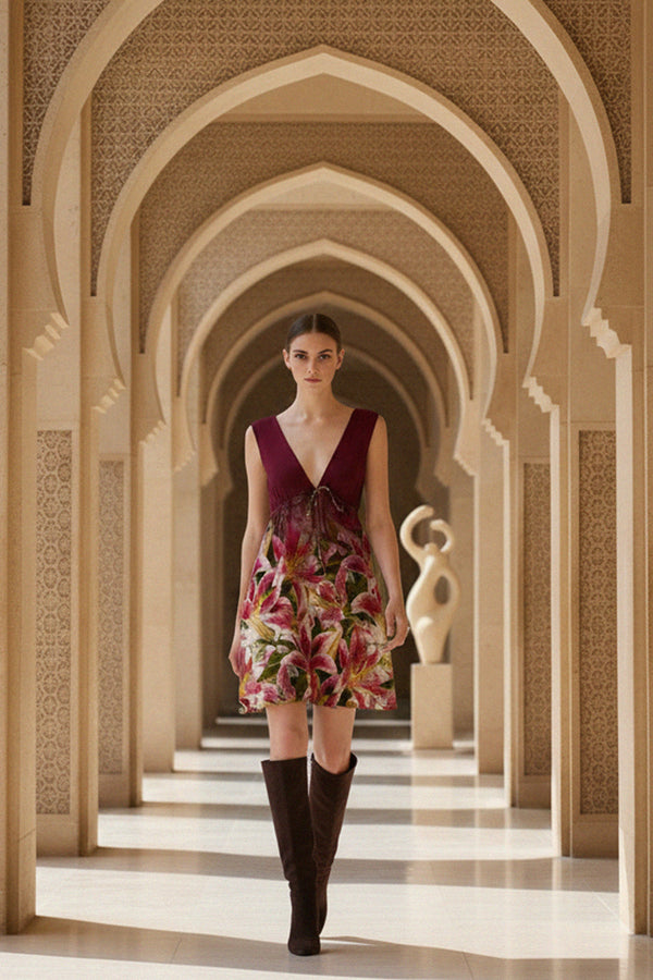 Designer Cute Mini Dresses | Sleeveless Mini Dress