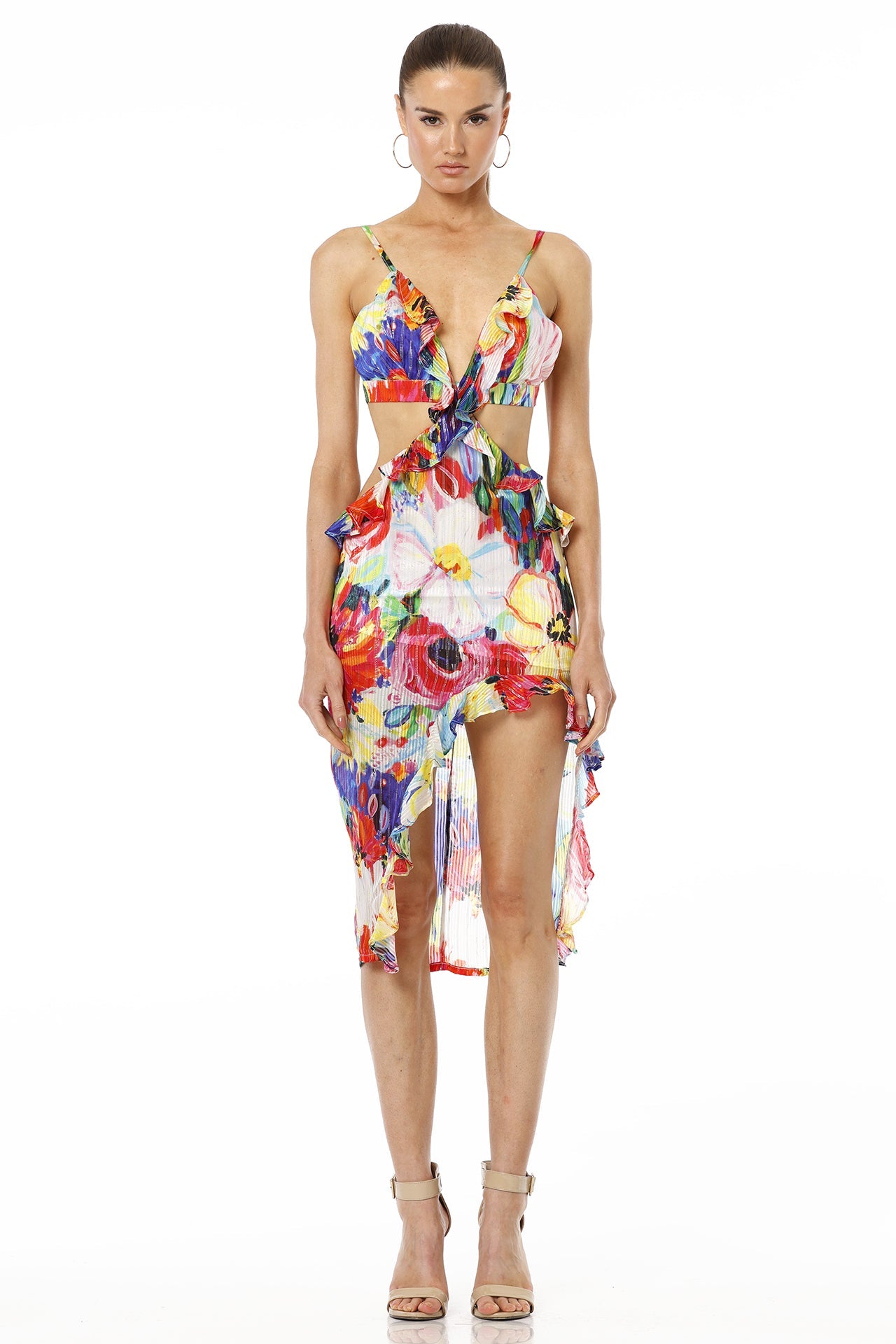 Sexy Cut Out Dresses | V Neck Dress | Plunge Neckline
