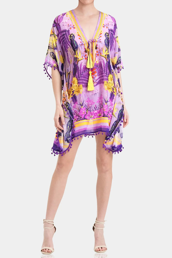 Coverup for Women | Purple Swim Coverup for Women | Short Coverup Shahida Parides Coverup for Women | Purple Swim Coverup for Women | Short Coverup Shahida Parides