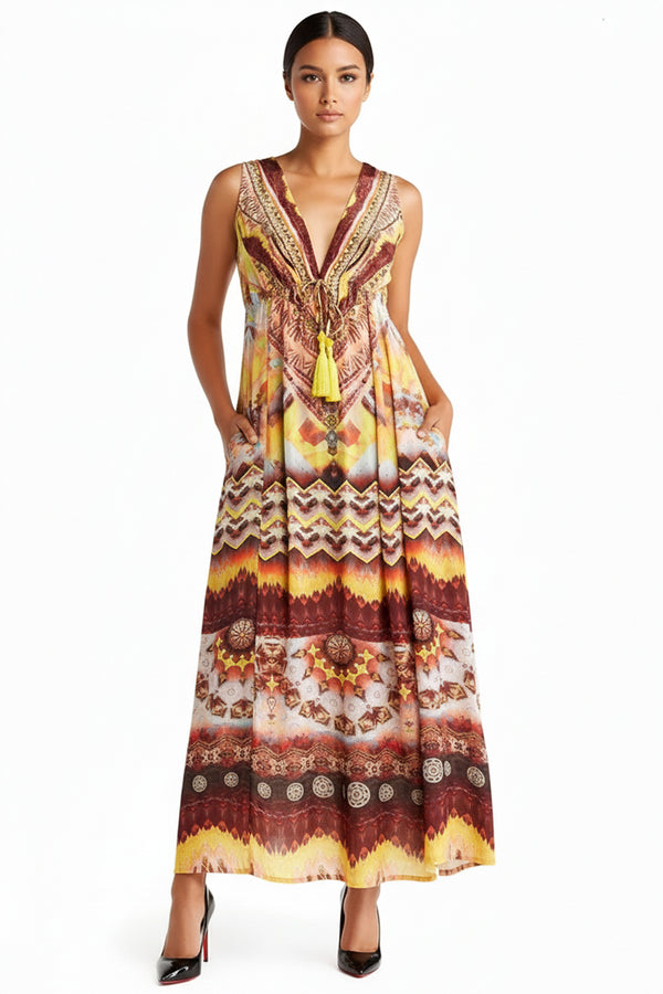 white christmas dresses Designer Maxi Dress for Women | Long Flowy Dresses | Shahida Parides Large