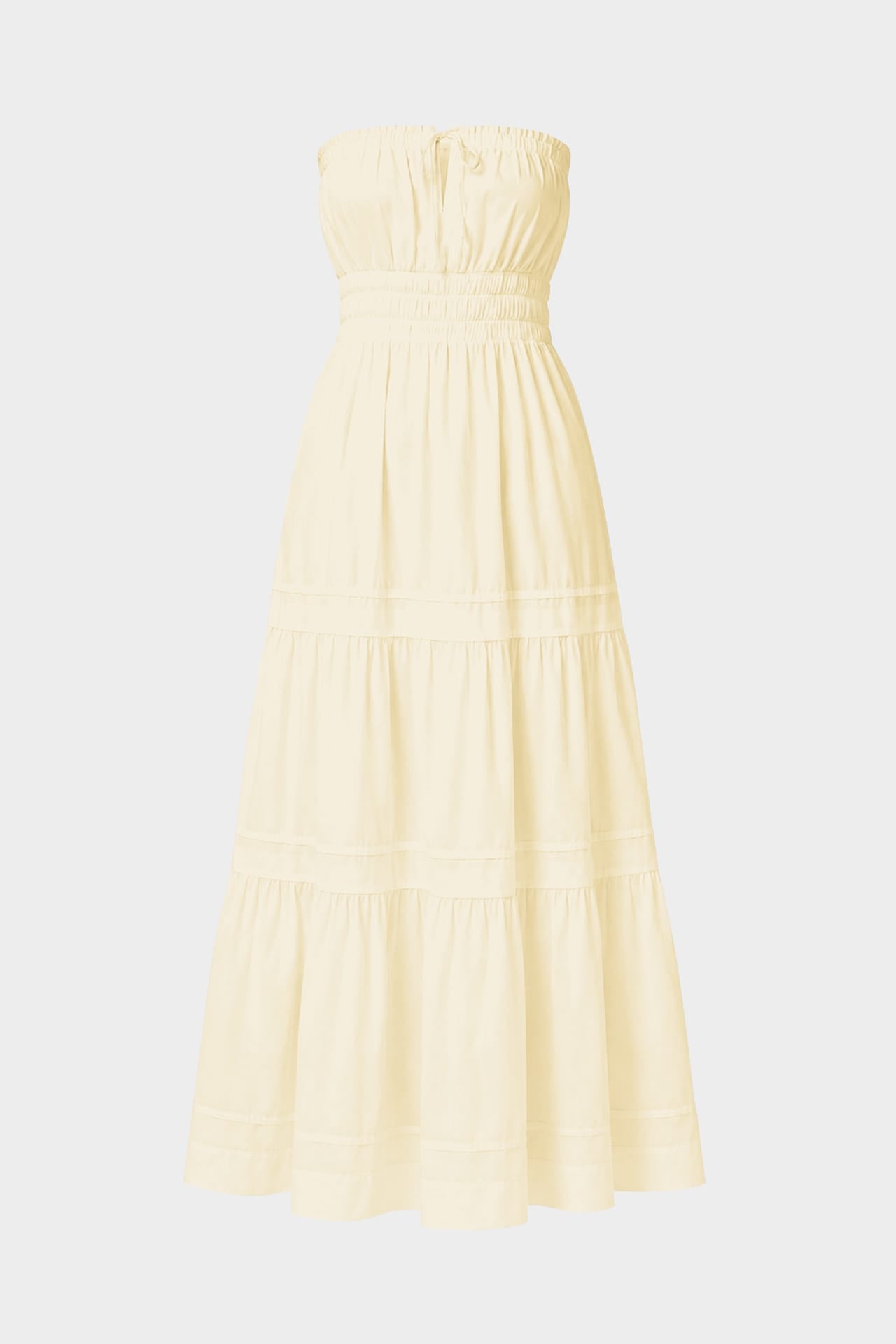 Champagne Cotton Brunch Dress