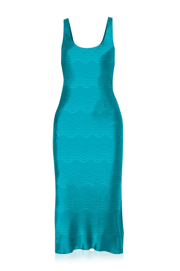 Designer Camisole Slip Dress | Cami Strap Midi Dress
