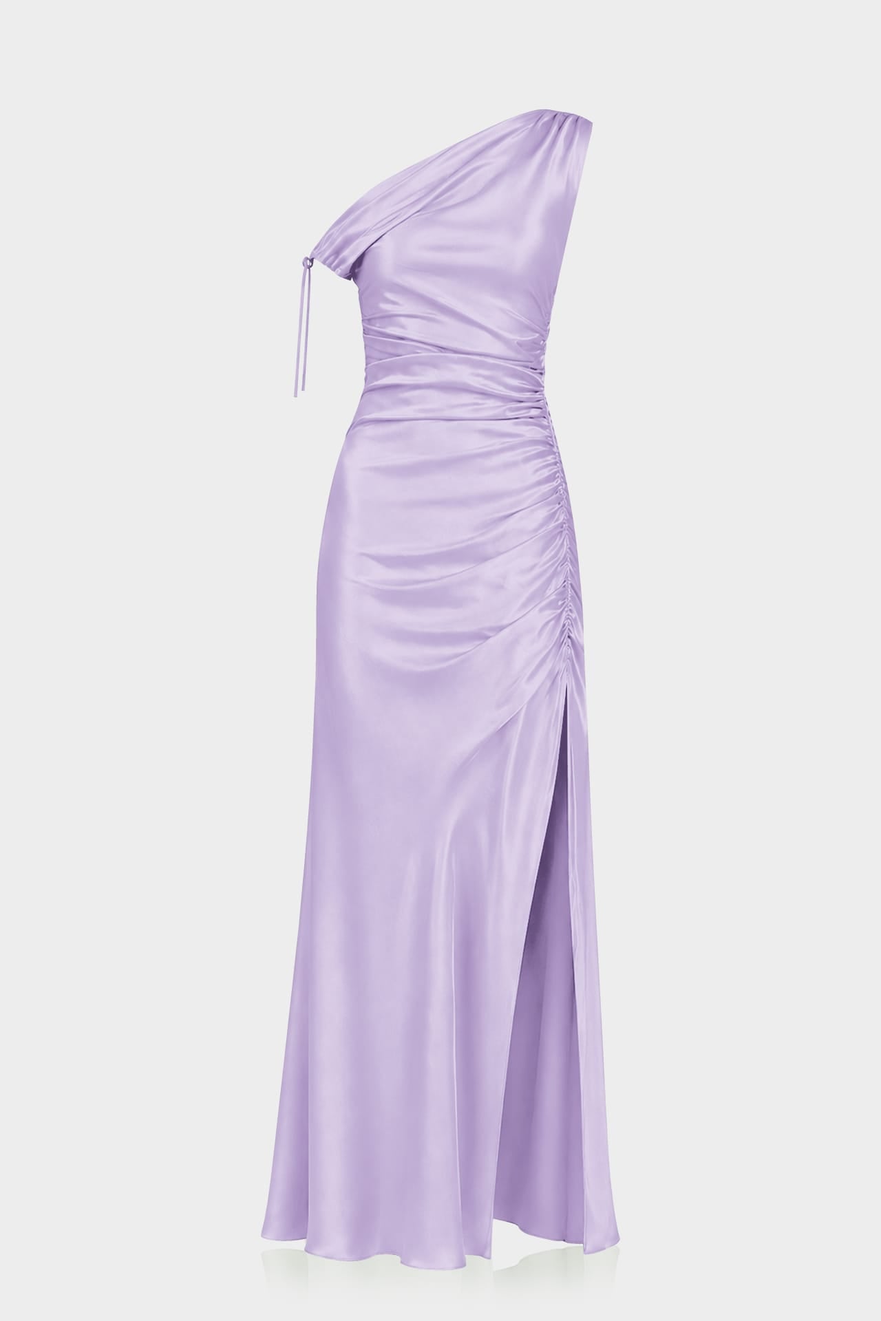 stretch satin bridesmaid dresses S Lavender Gathered Maxi Dress 20251023new your best CHOICE Cityscape Halter Maxi Dress Production Time:20 Days