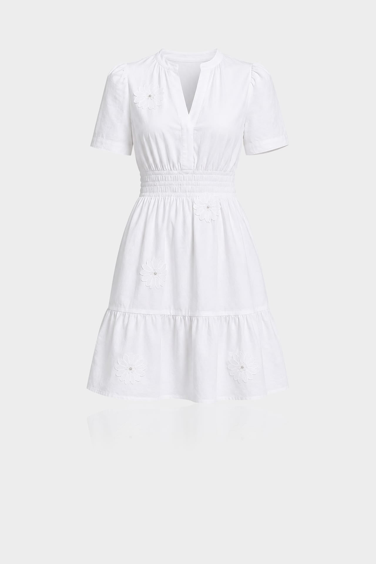 white mini engagement dress 3D Floral Jacket And Black Dress The clean lines and Size:01 -CH / M colour: black-sparkle-halter-neck-ruched-bodycon-midi-dress