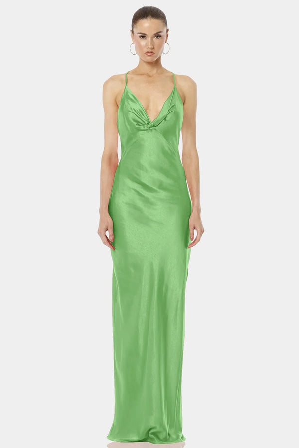 Backless Bodycon | Mint Green Maxi Dress | Cowl Neck Dress | Qishma Small Backless Bodycon | Mint Green Maxi Dress | Cowl Neck Dress | Qishma Small