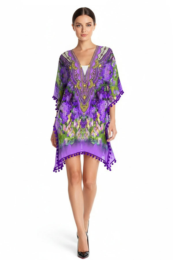 One Size Stylish Short Beach Coverups for Women
