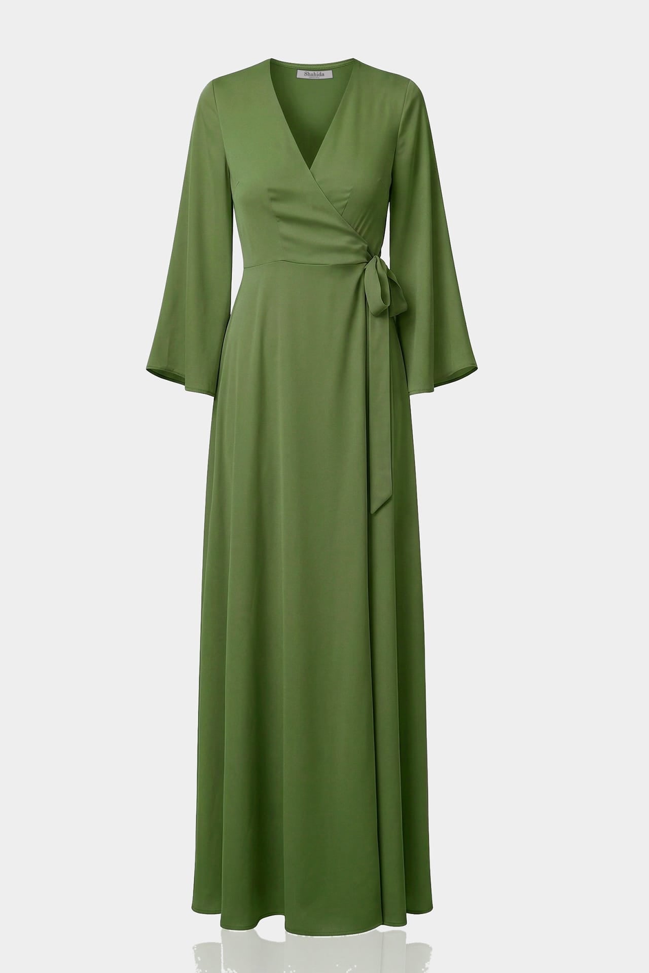 forest green summer dress XL Satin Wrap Maxi – Bridesmaid Dress for Spring Weddings or evening celebrations. SKIMS Cotton Rib Maxi Color:Oat Heather Bridal Reception