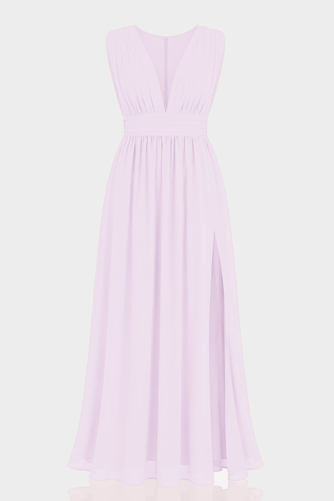 soft lilac bridesmaid dresses Frosted Dress V-Neck Maxi there are several options