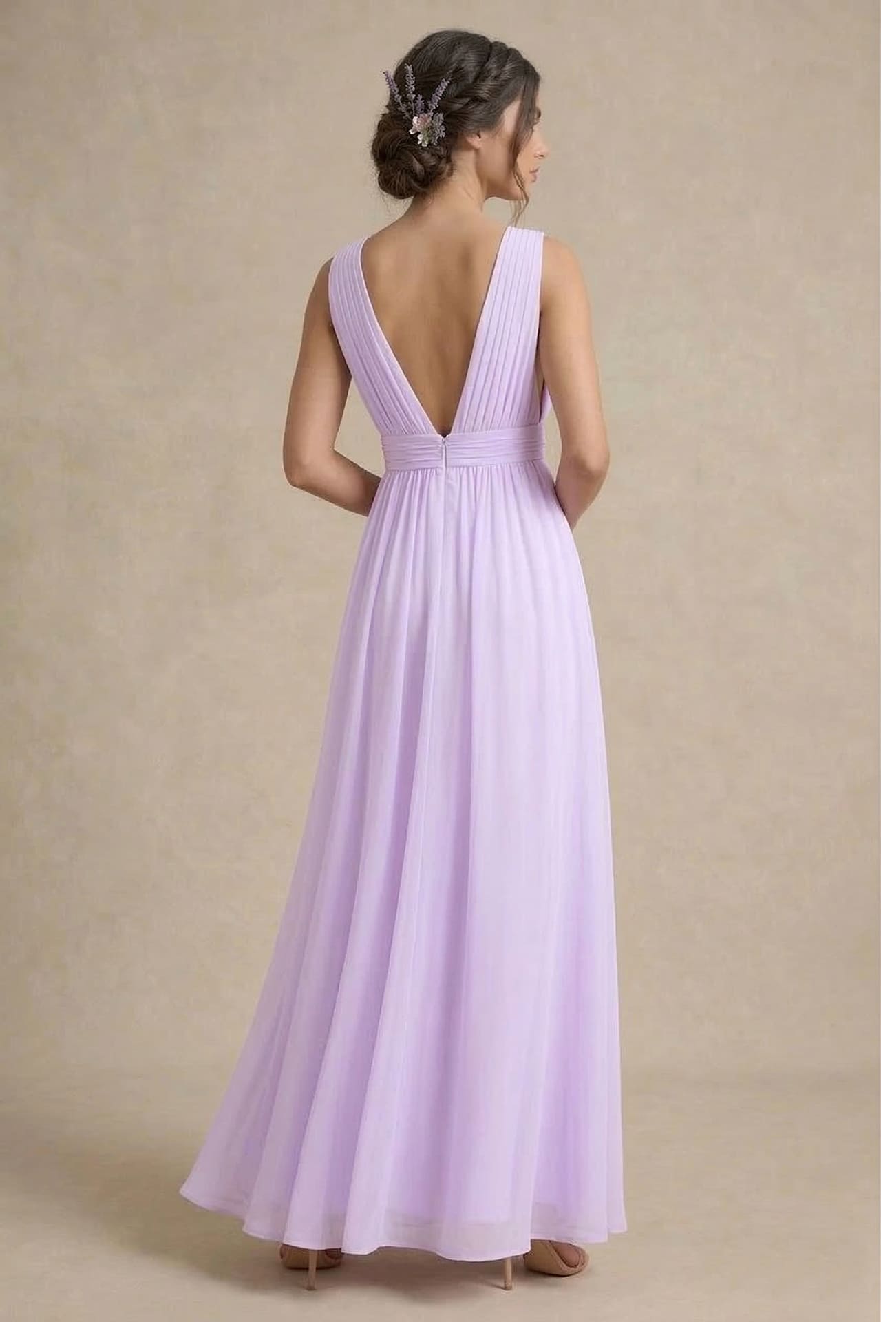 lilac lavender bridesmaid dresses Dress V-Neck Elegant Maxi autopostr_pinterest_74765 Colour:Blue Enjoy yourself in this 2 Piece Navy Double