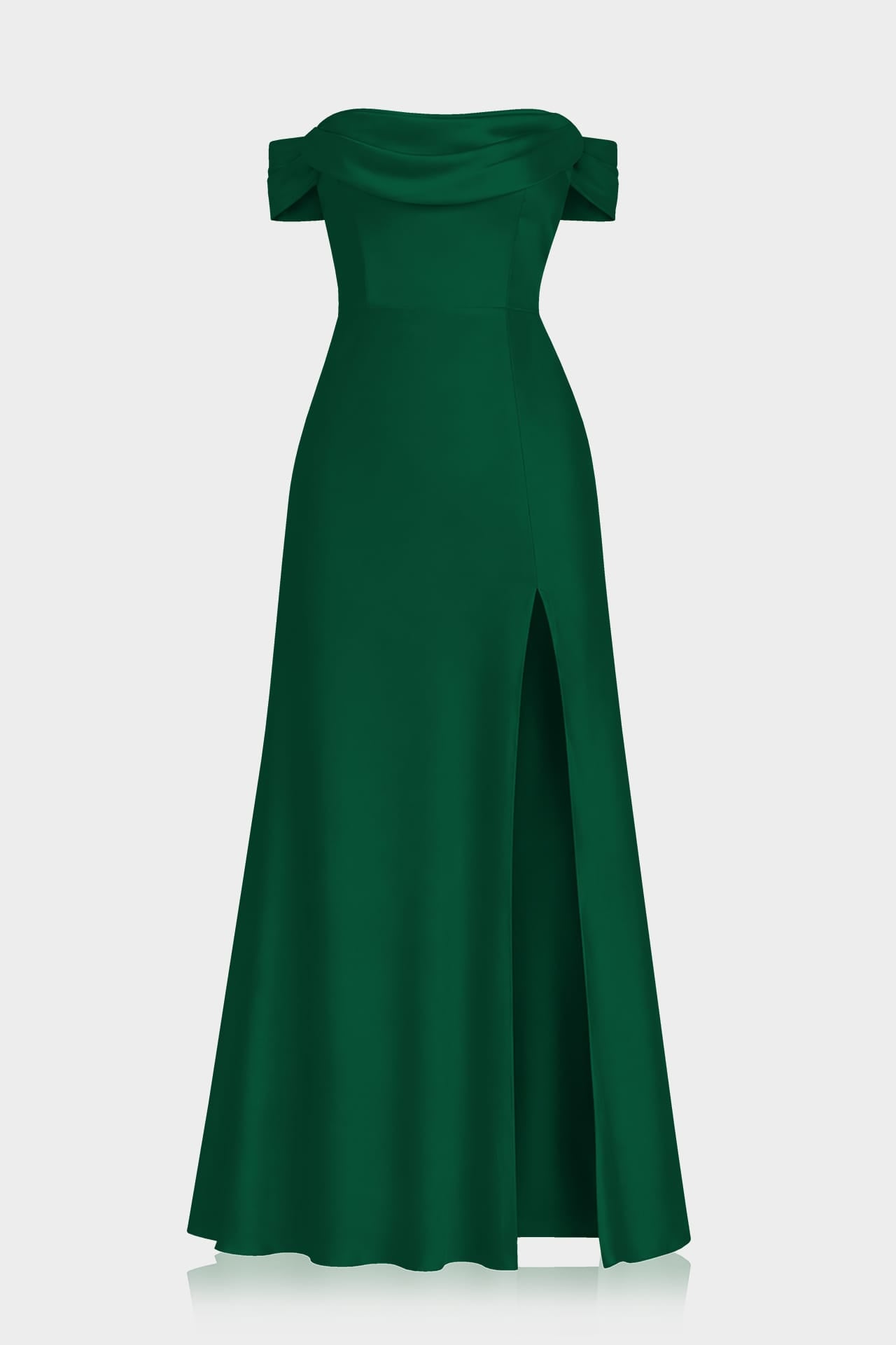 green multiway bridesmaid dress S Designer Dark Satin – 3 Way Wear Formal Maxi Rehearsal Dinner Dress Code BIS-06-16-25 Next Use Style Code:WMN4547-01