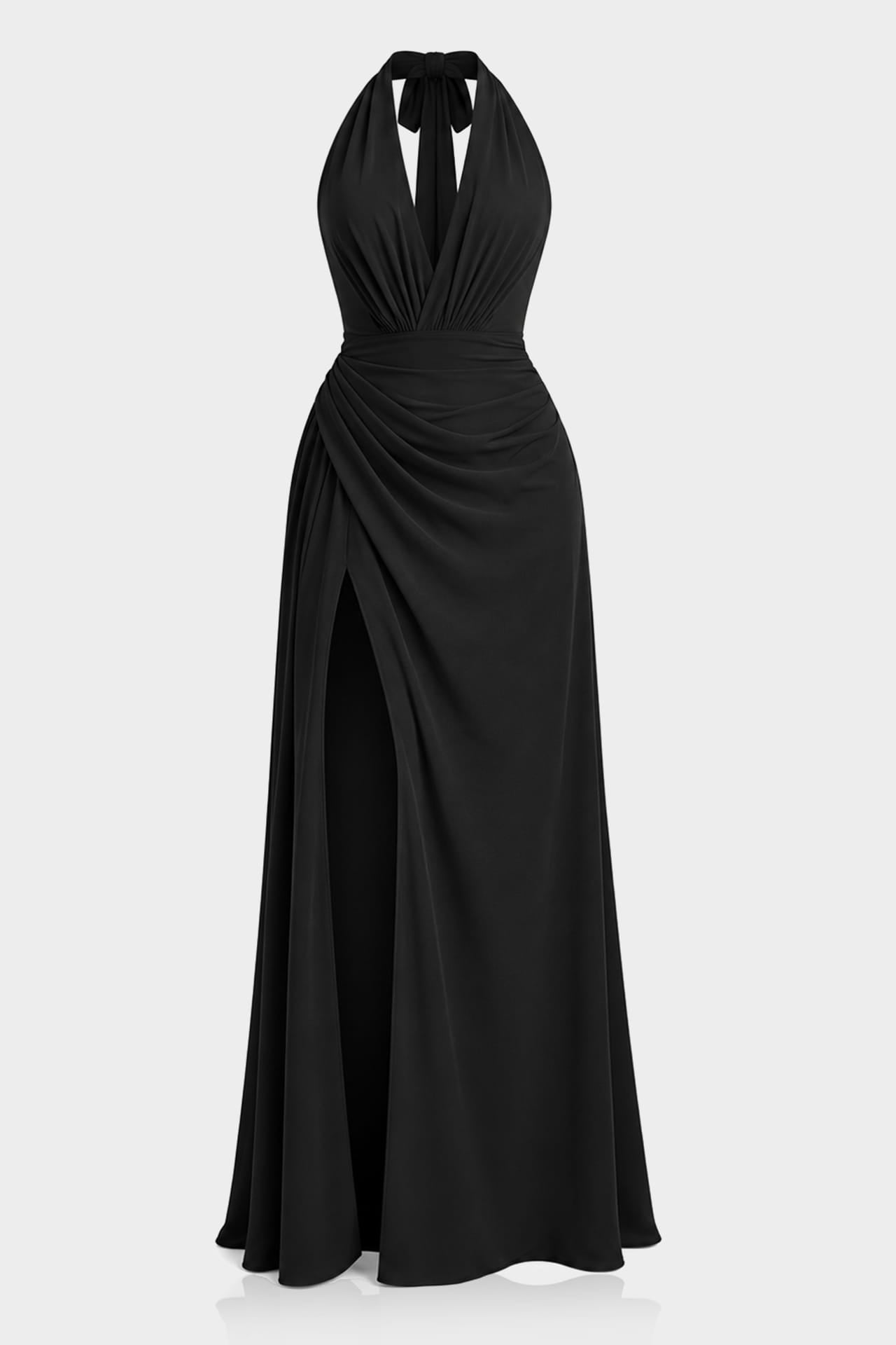 Black Wedding Guest Dress