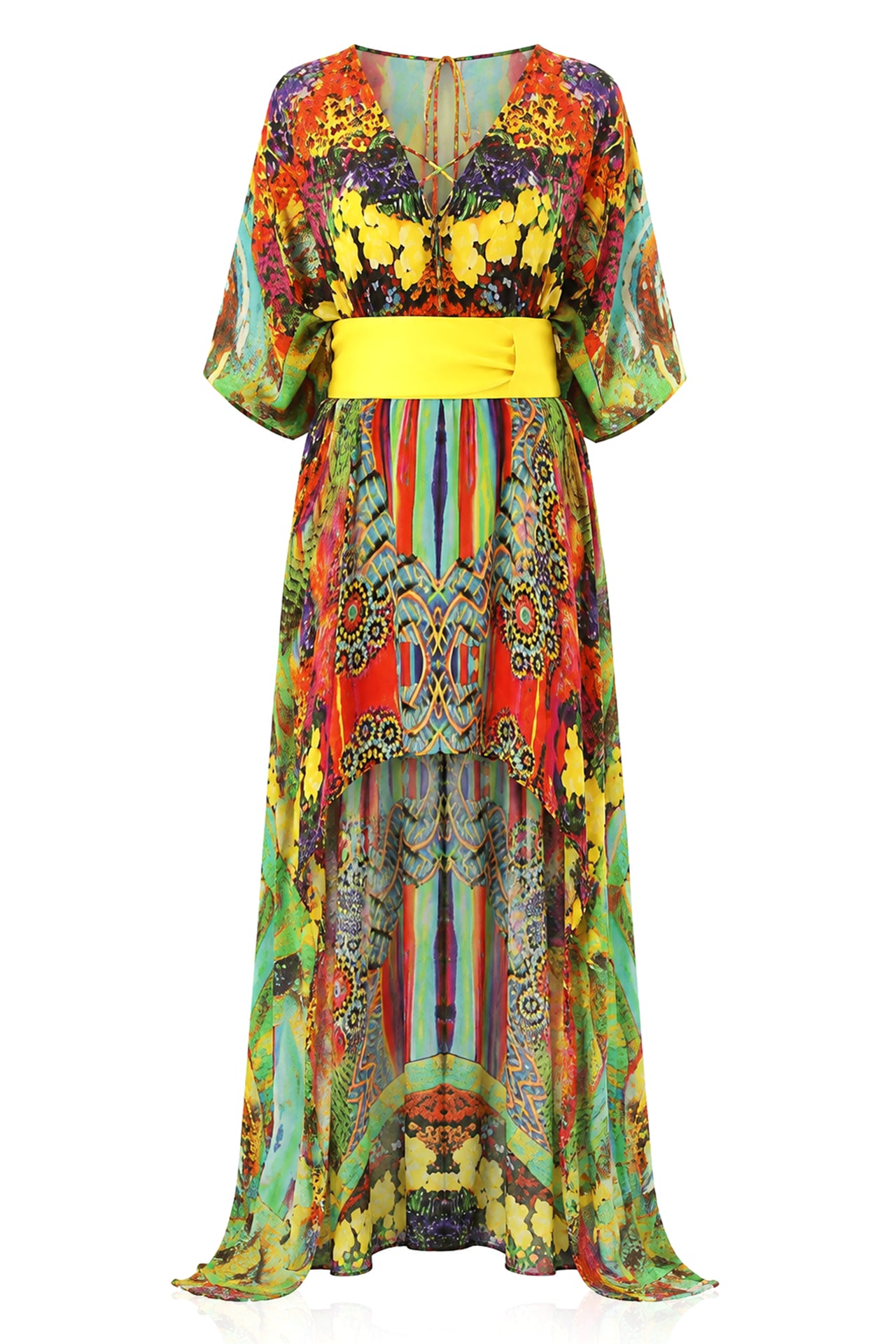 beach caftan dress : 101+ Designer kaftan cover up High Low Herve Leger Viviane Blue novpreview24 sizes 1X Color:Wine Blue Ombre