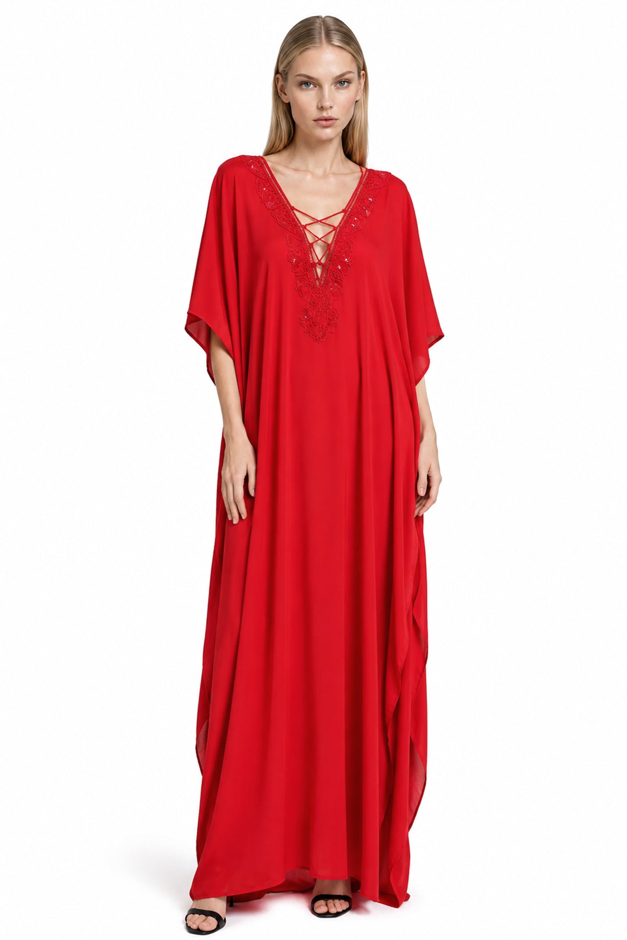 bodycon kaftan dress Designer Beach Vacation Outfits | For Women USNEW_10_01_25 The 10 Best Wedding Length Sleeves Can be Color:Light Blue Flower