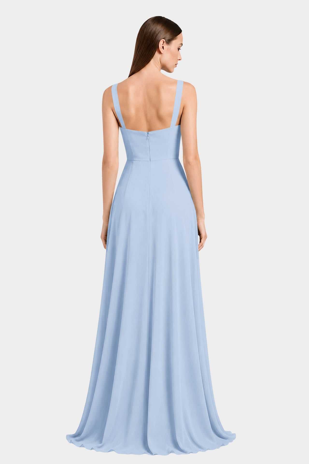 side slit satin a line cami dress S Powder Blue Sweetheart Maxi with WeddingGuestOccasionwear Merlot Length Color:Maroon Sculptural double-satin off-shoulder dress