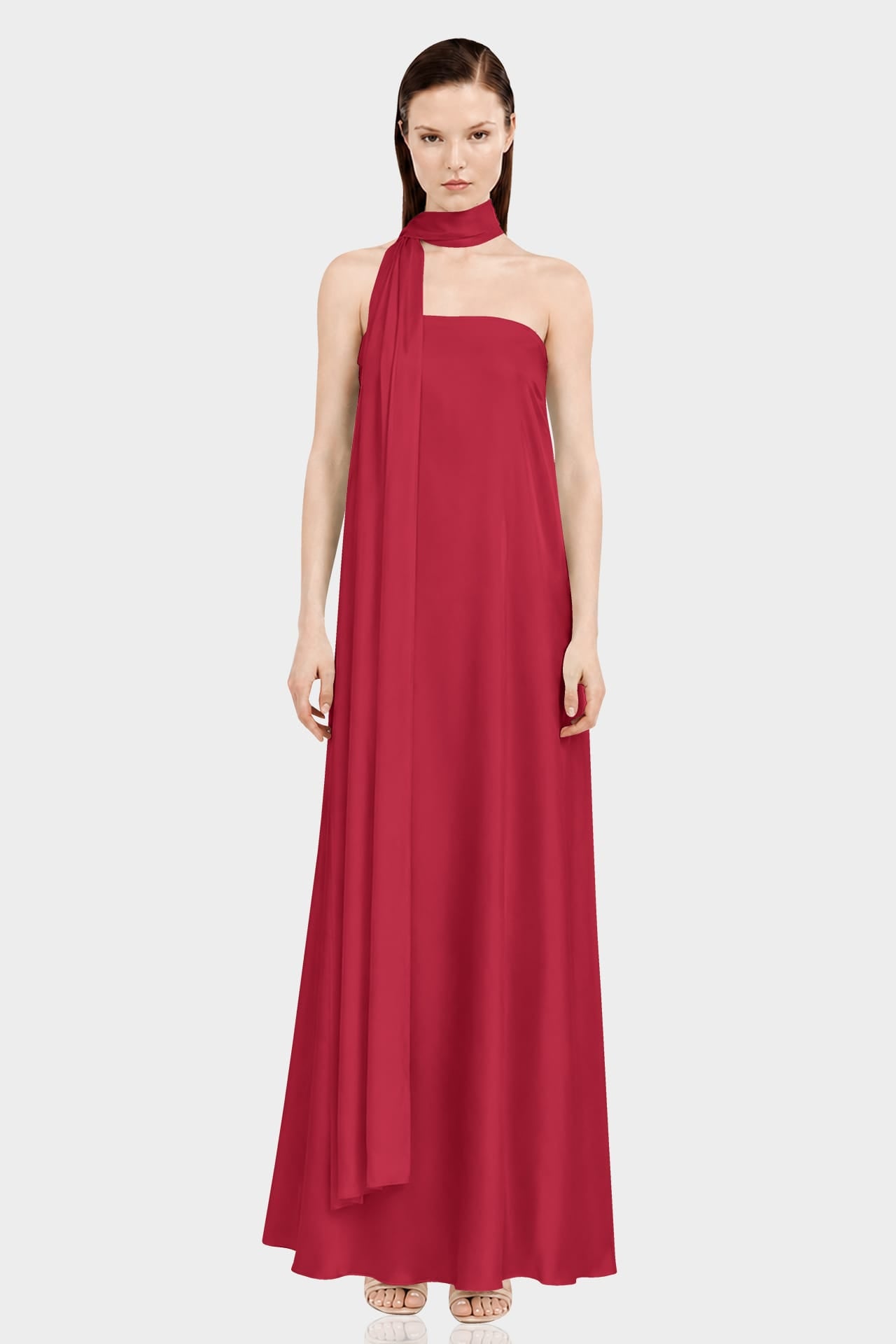 red formal christmas dress Ruby Evening Surcharge Product