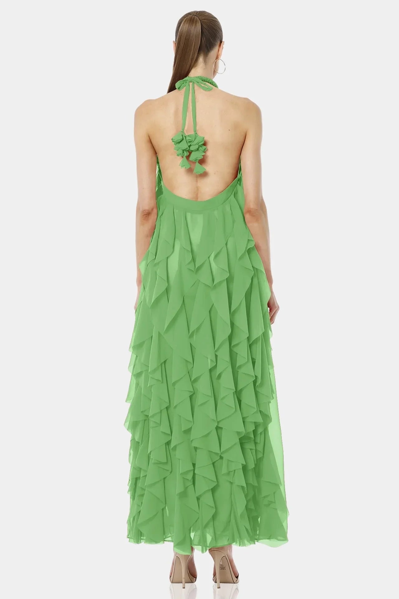 Mint Green Maxi Dress | Tiered Ruffle Dress | Long Maxi Dress