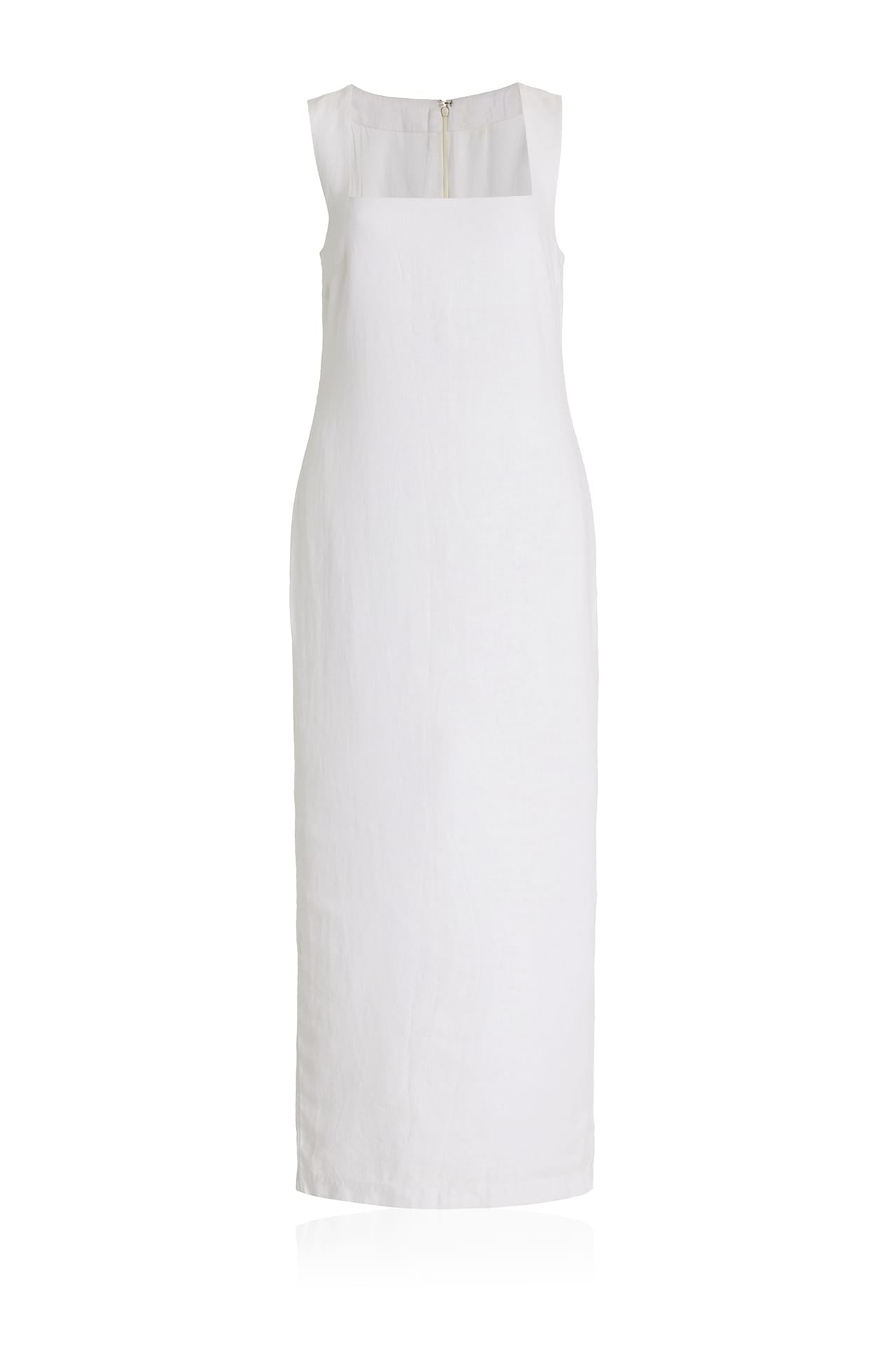 midi dress for beach wedding S White Luxury Cotton Women – Guest Dress $400 - $500 and warm Color:Sapphire Scrolls Rocking 2000s Jersey Dress