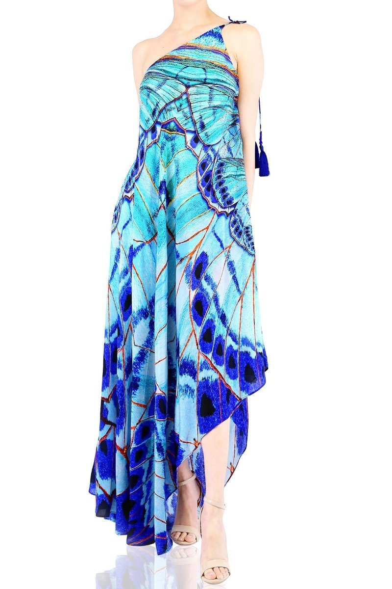  light blue maxi dress, long satin dress, Shahida Parides, plus size maxi dresses, flowy maxi dress,