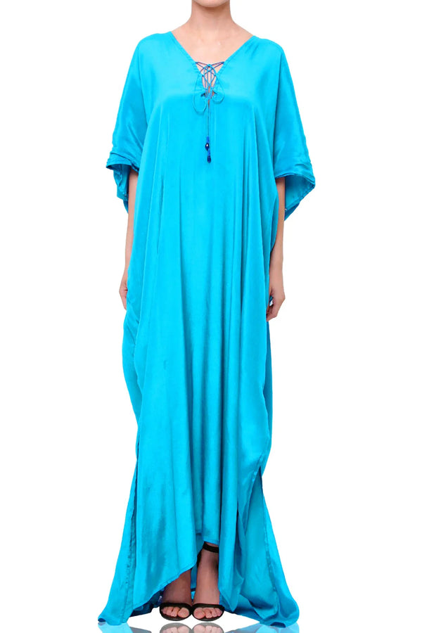 Designer Long Kaftan Dresses | Kaftan For Women | Shahida Parides XL (14 US - 16 US) Designer Long Kaftan Dresses | Kaftan For Women | Shahida Parides XL (14 US - 16 US)