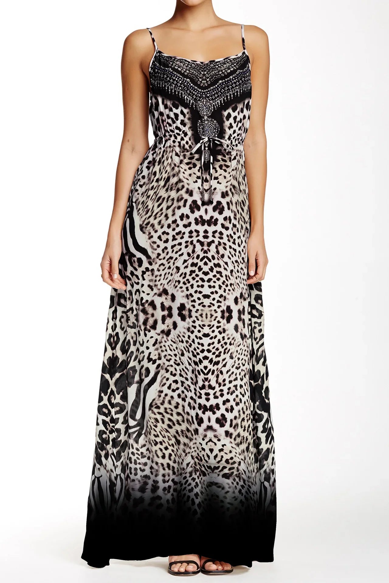 Designer Strappy Flowy Dress | Long Summer Dresses | Shahida Parides Designer Strappy Flowy Dress | Long Summer Dresses | Shahida Parides