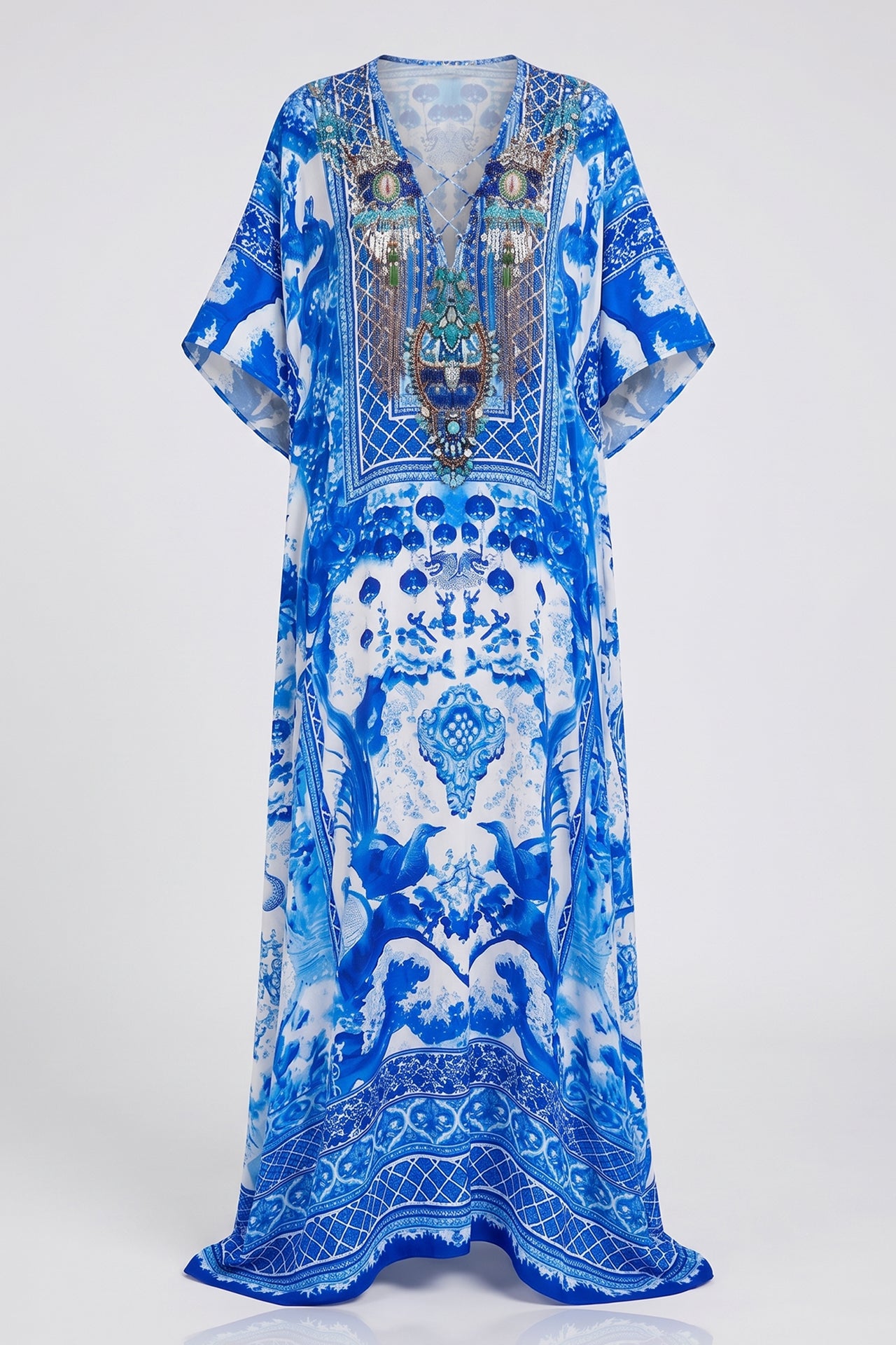 Designer Maxi Kaftan | Clothes For Beach Vacation