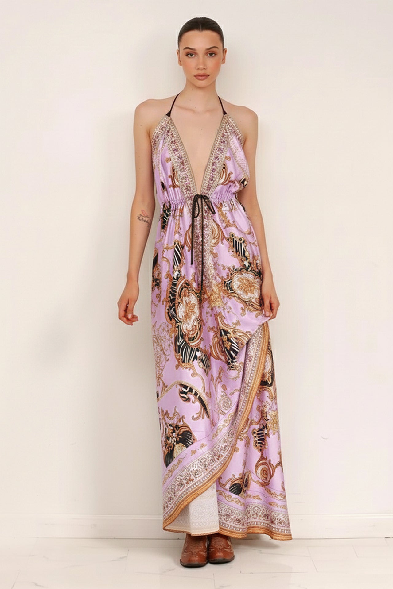 lavender print maxi dress Summer Maxi Dress | Maxi Sundresses For Women