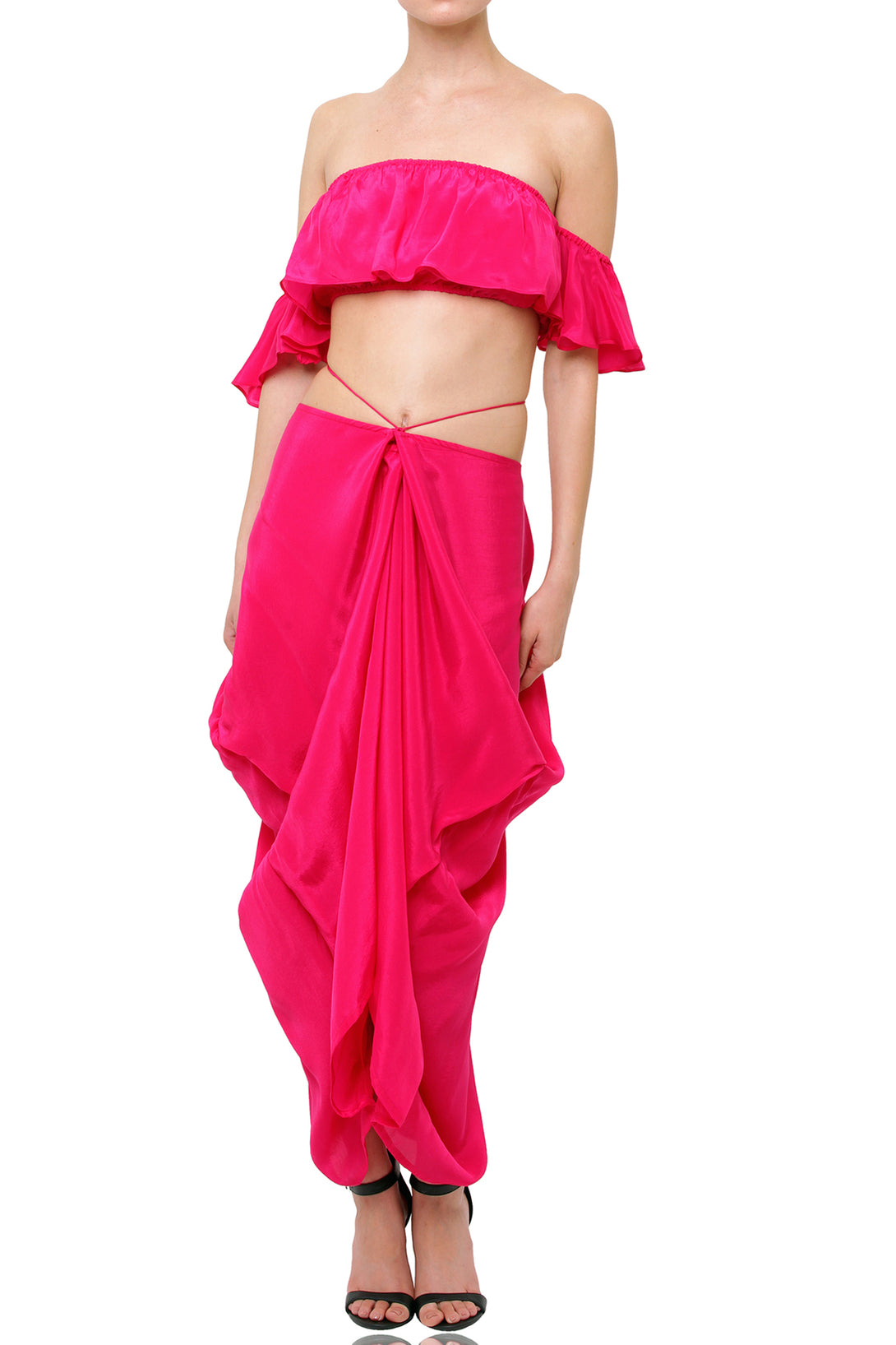  hot pink short dress, Shahida Parides, silk caftans,short sleeveless summer dresses, cute mini dresses,