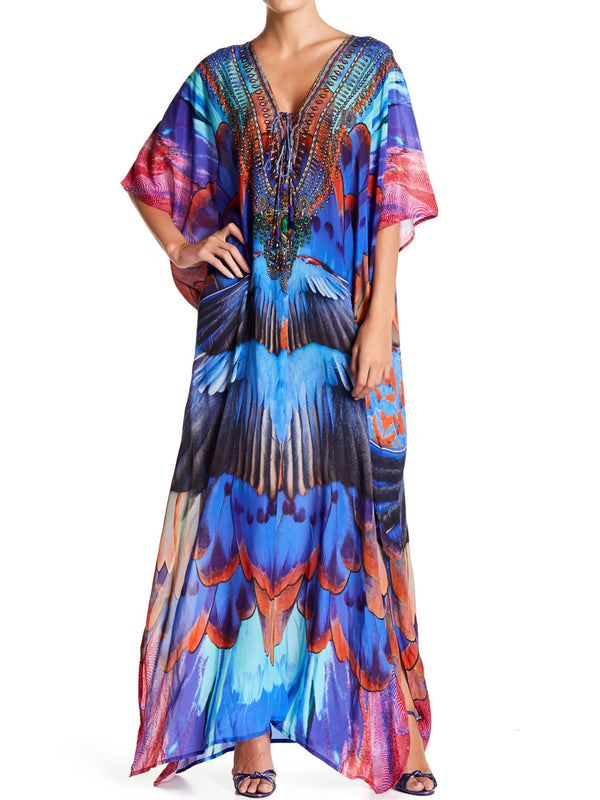 Designer Caftan Dresses For Women | Resort Outfits | Shahida Parides 3XL (20 US - 22 US) Designer Caftan Dresses For Women | Resort Outfits | Shahida Parides 3XL (20 US - 22 US)