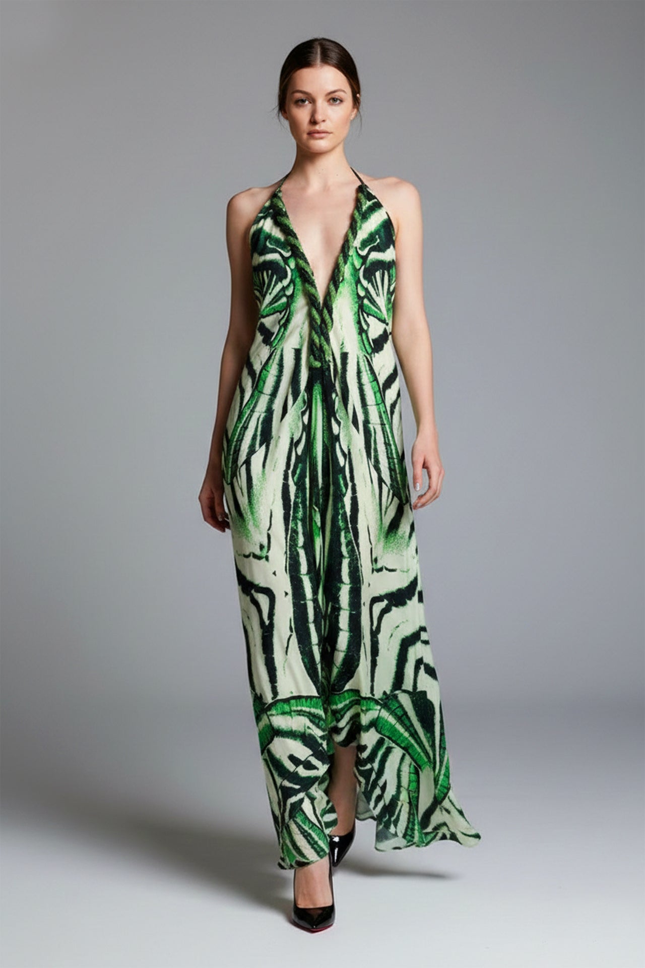 green zebra dress One Size Print Maxi Color:Medium Blue Chambray Loft Beach Geo Poplin Sleeve 7 succubus dress