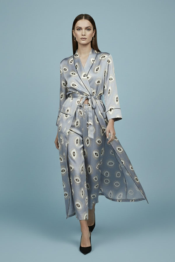 grey designer dresses Wool Midi Flare Dress
