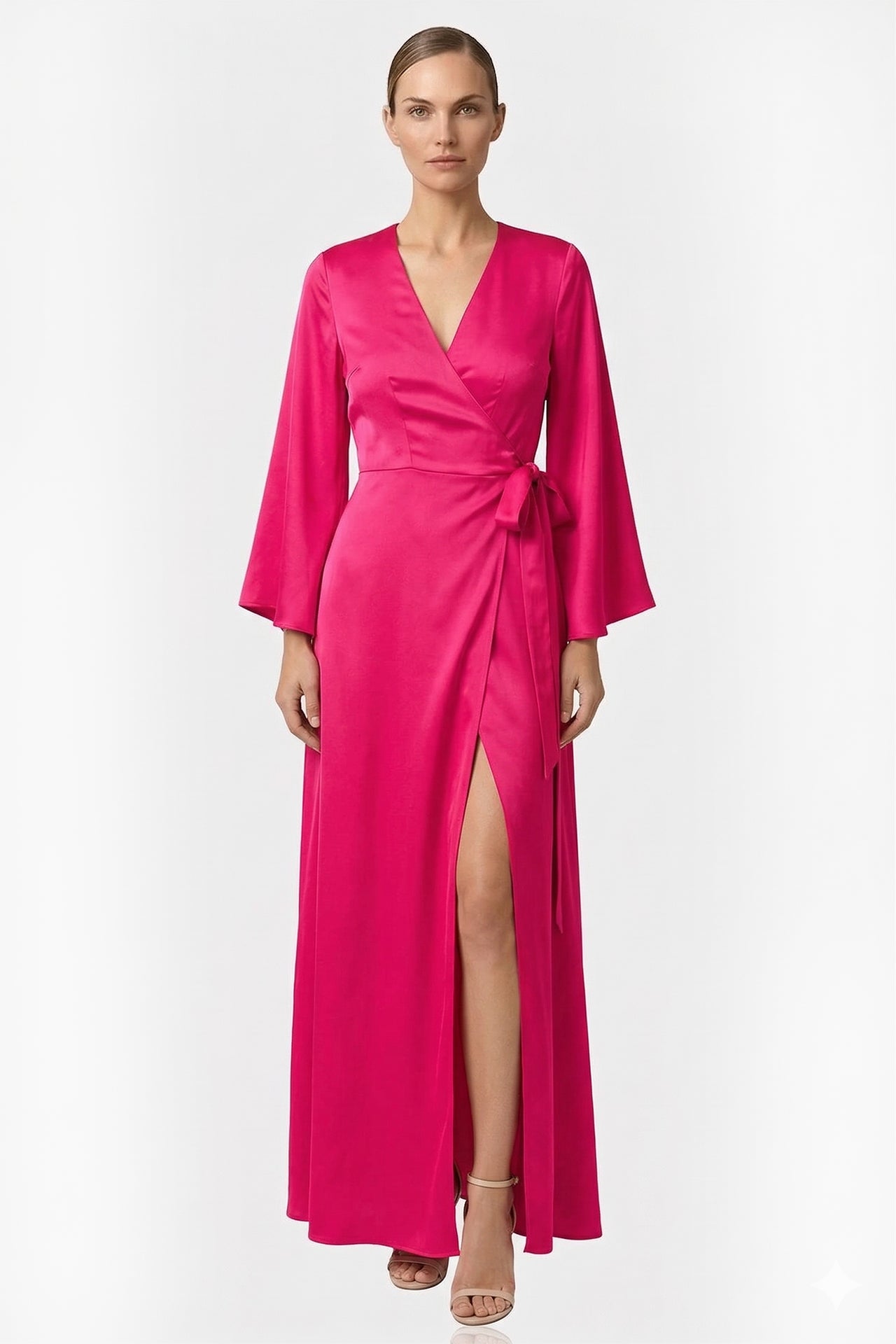 Fuchsia Maxi Dress for Women
