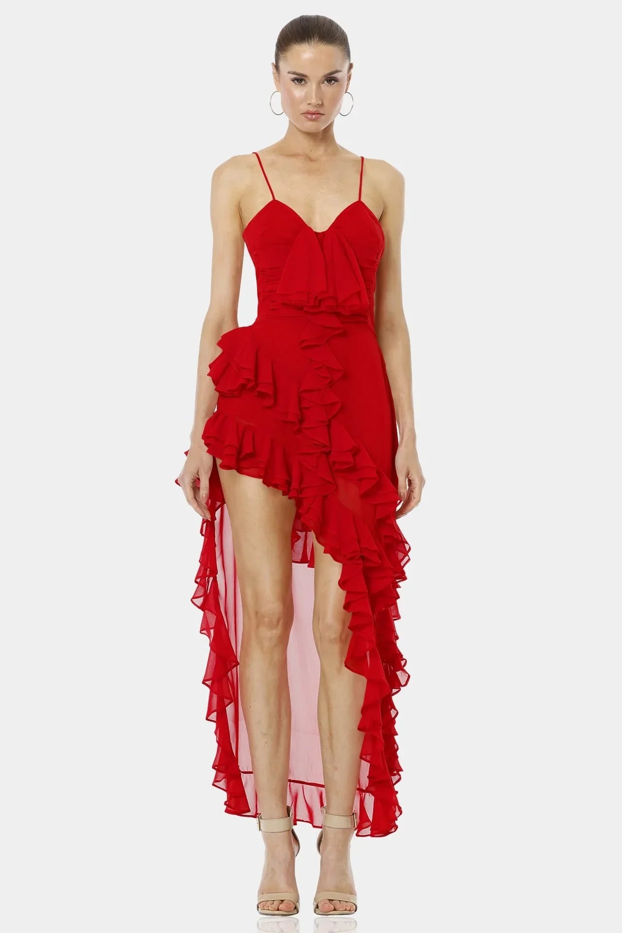 High Low Dress | Partywear Dress For Women | Shahida Parides Medium