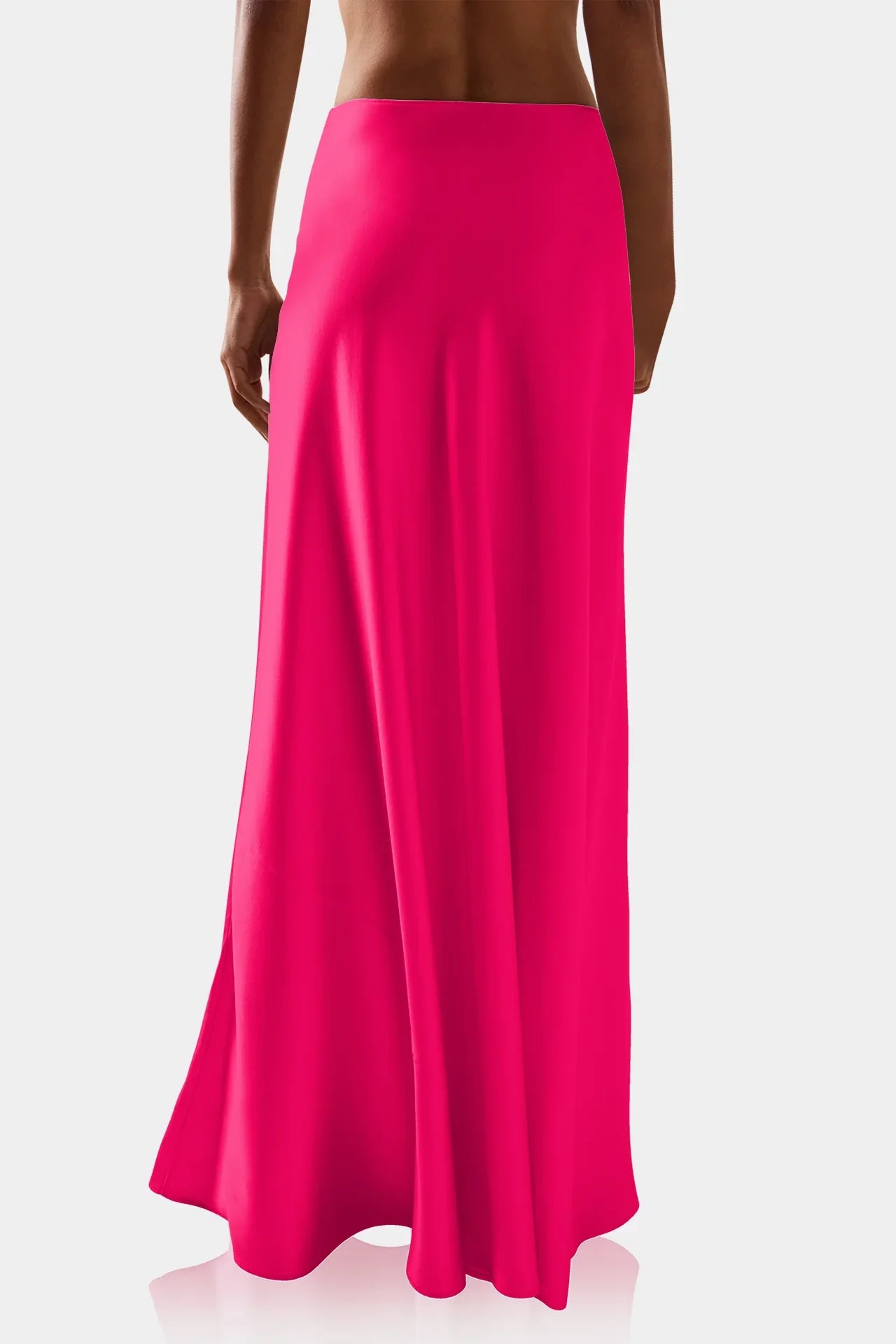 pink full skirt dress Shades of Pink Full Skirt Dress -Long Pink Dress -Pink Dress, Girls Bi