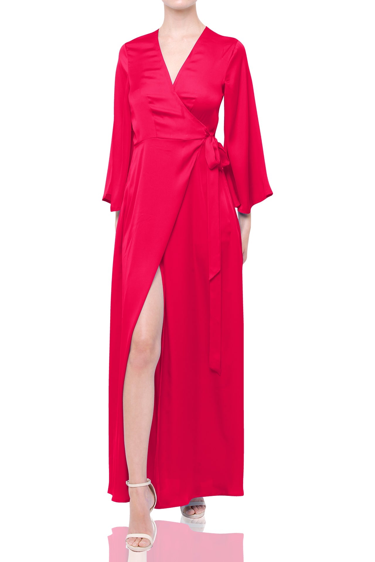 Hot Pink Bridesmaid Dress