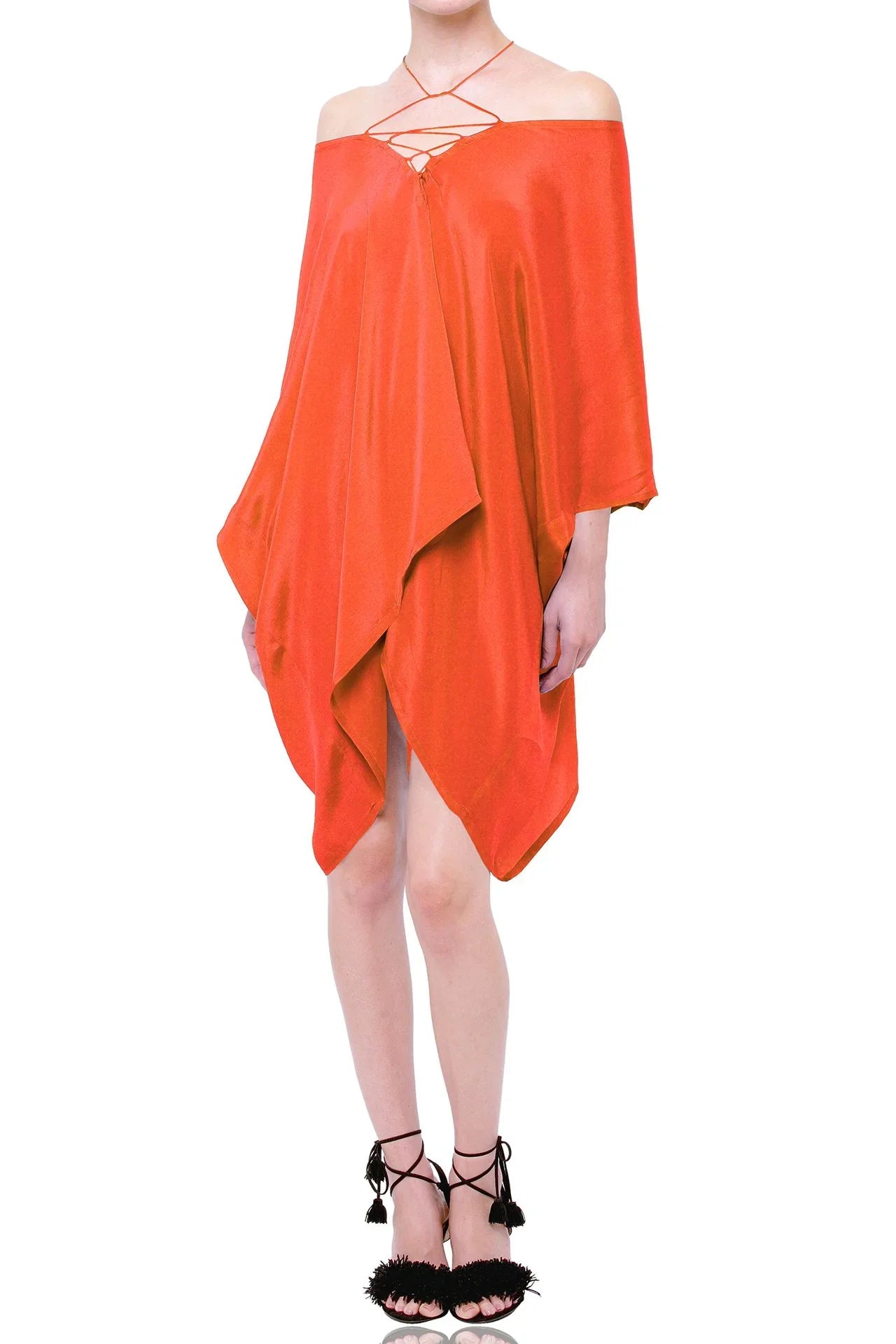 Designer Silk Kaftan | Short Dresses For Women
