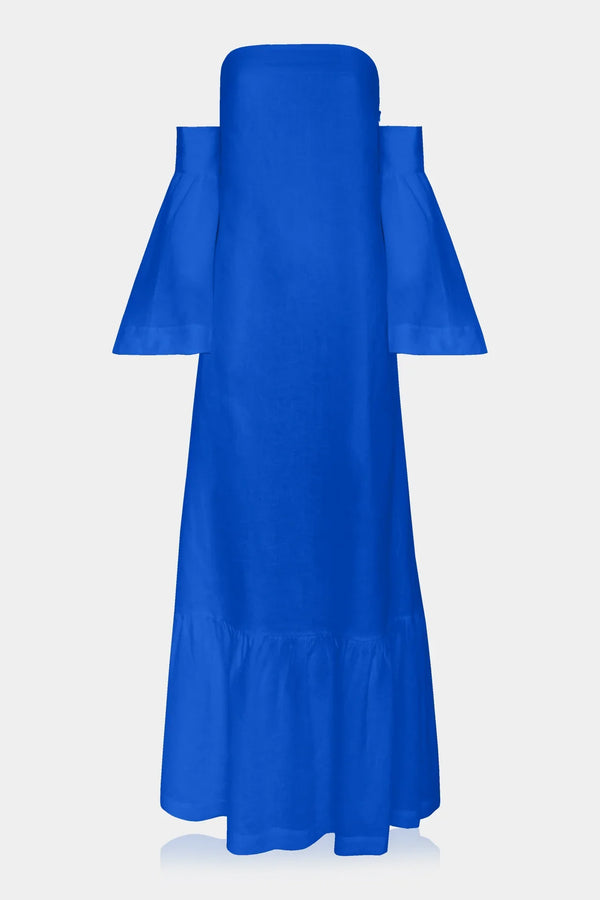 Blue Dress For Women | Sundress For Women | Shahida Parides Blue Dress For Women | Sundress For Women | Shahida Parides