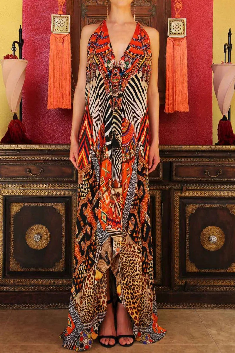 Indian Clothes Tribal Print Maxi Dress Printed Maxi Dress For Women Going Out Long Dress Shahida Indian Clothes Tribal Print Maxi Dress Printed Maxi Dress For Women Going Out Long Dress Shahida