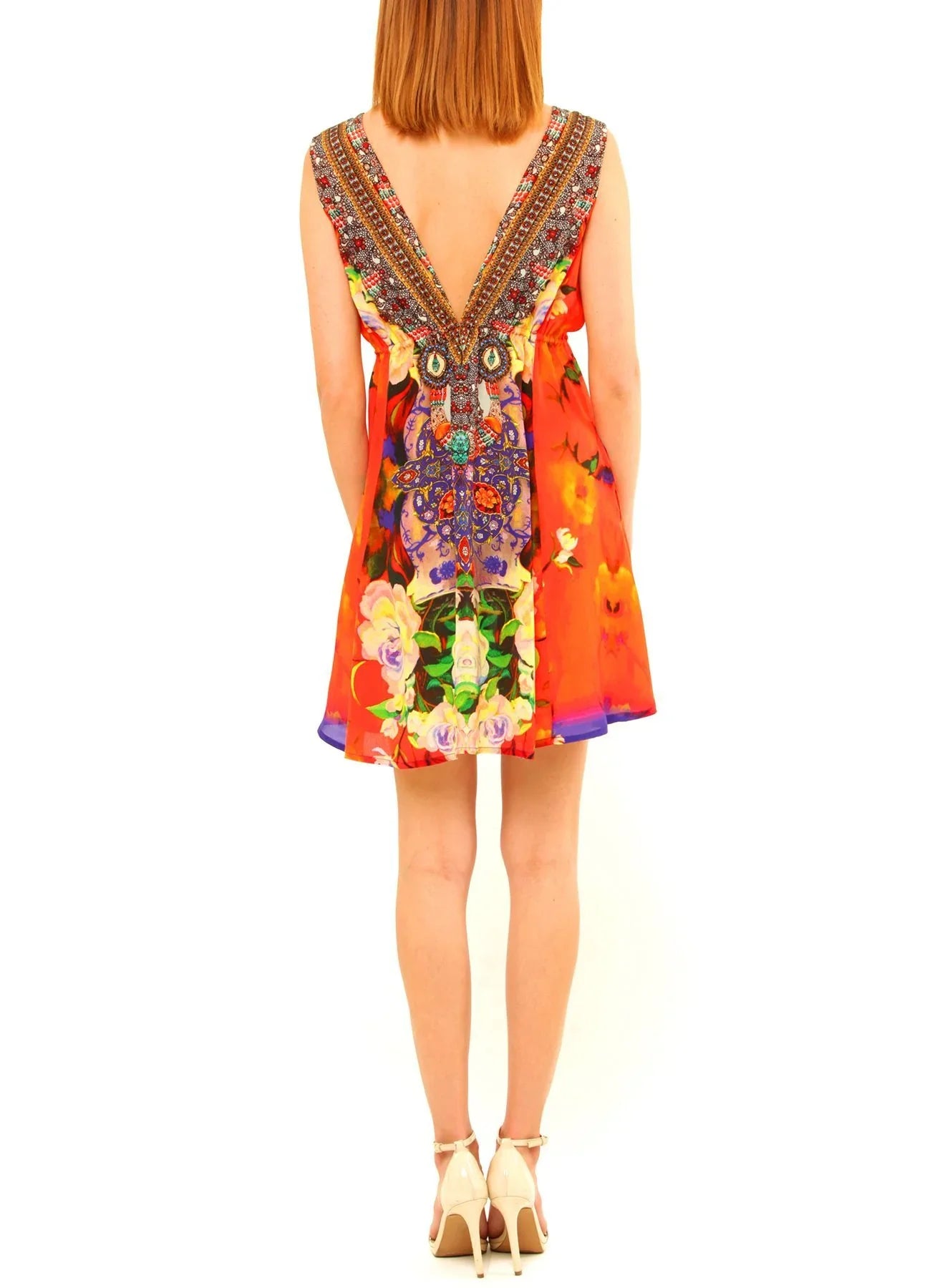 Designer Sleeveless Mini Dresses | Short Dress Mini