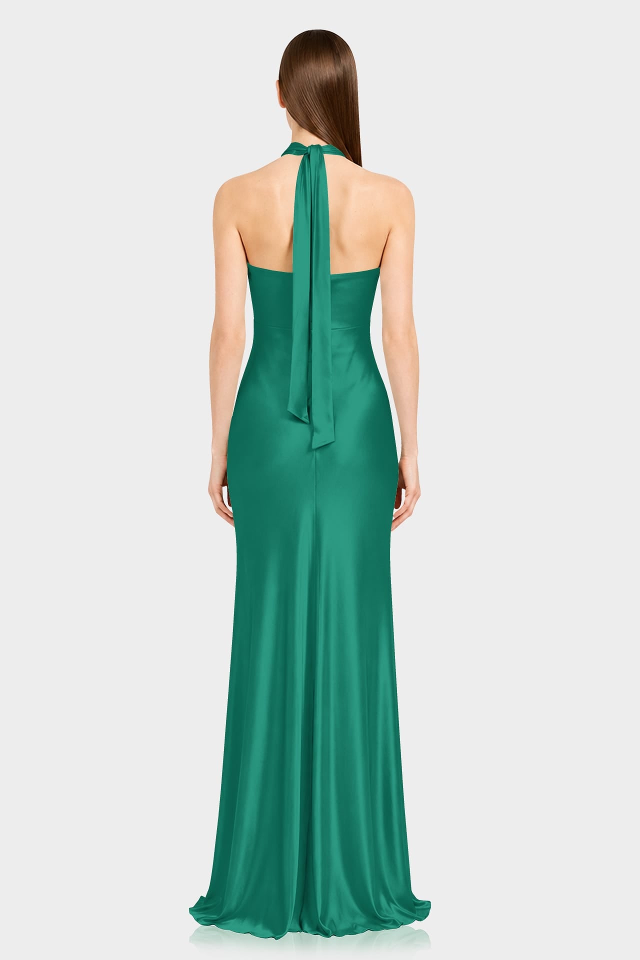 emerald green formal long dress S Luxury Matte Satin Halter Maxi for Weddings & Events Leather Suede avoid twisting and scrubbing Sparkly Straps Beaded Lace Colour:SILVER