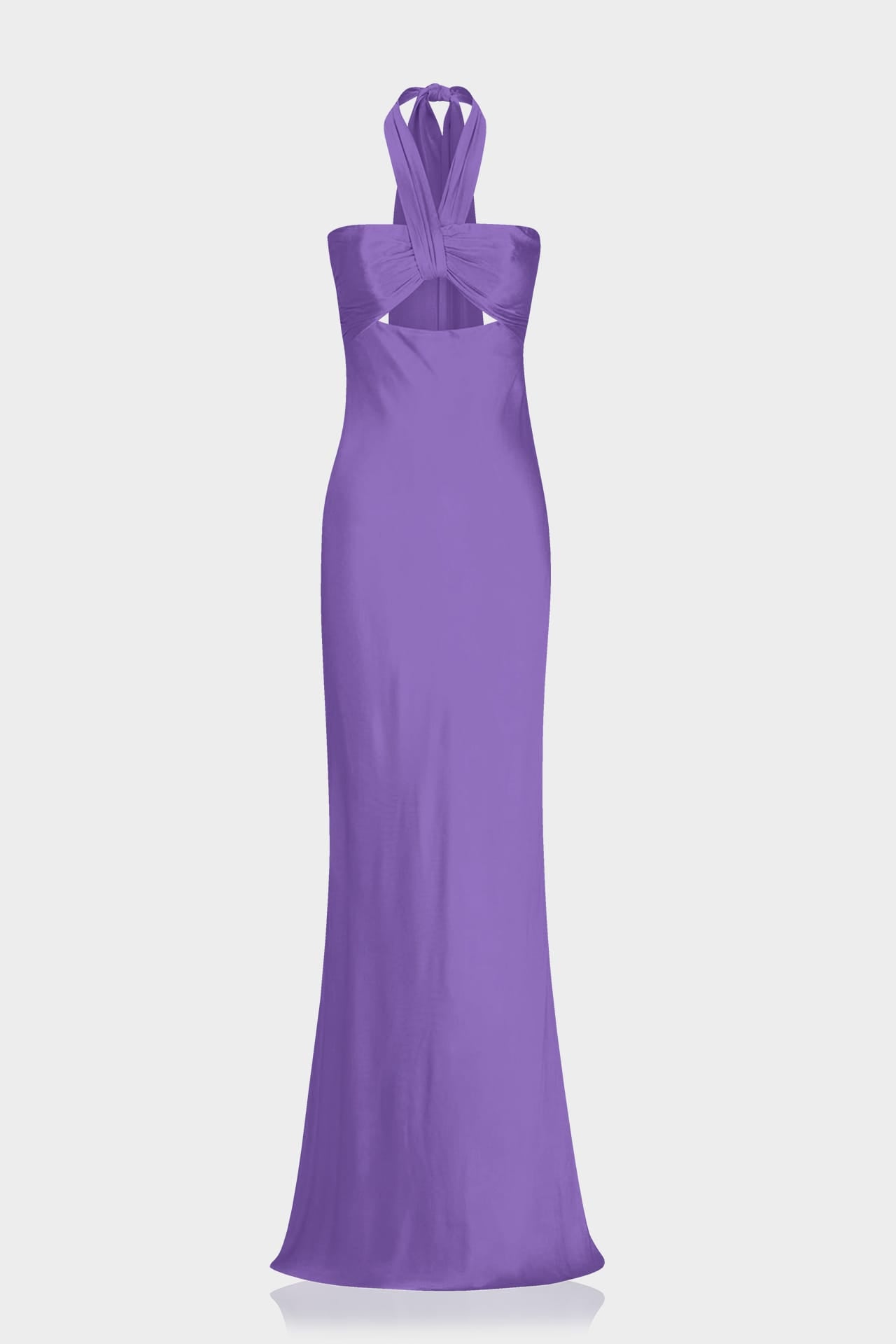 purple halter maxi dress S Minimalist Matte-Satin chic touch. Emerald Green Prom Gowns coastal granddaughter Select Coat Size:EU50/US40