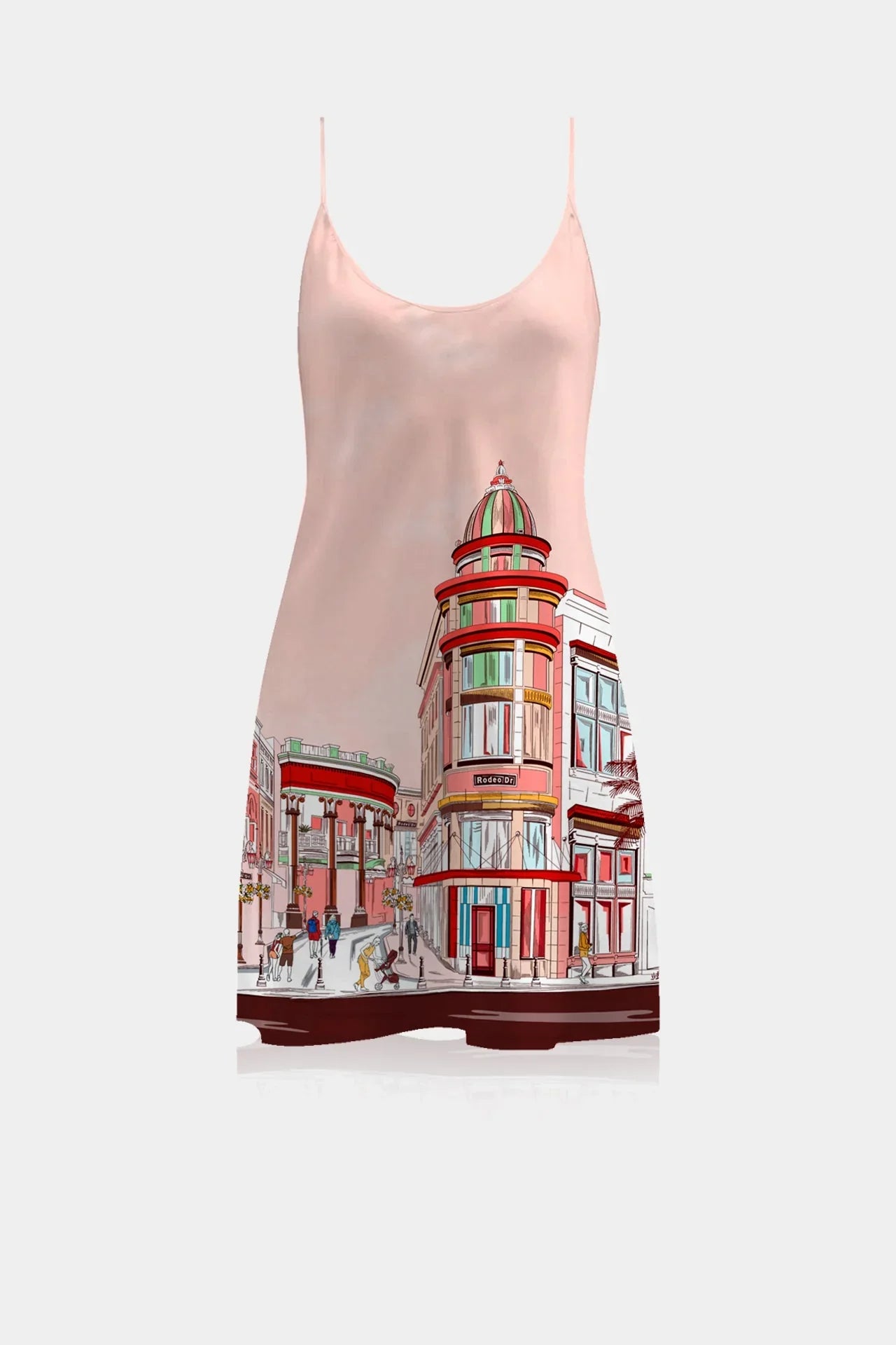 Red Slip Dress | Silk Cami Dress Short