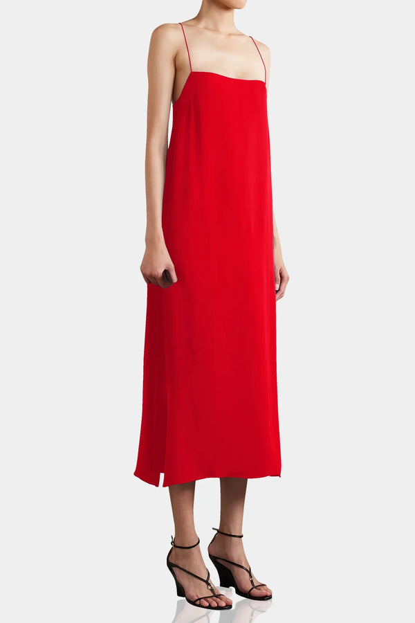 Designer Red Cocktail Dress | Cami Dress | Shahida Parides Designer Red Cocktail Dress | Cami Dress | Shahida Parides