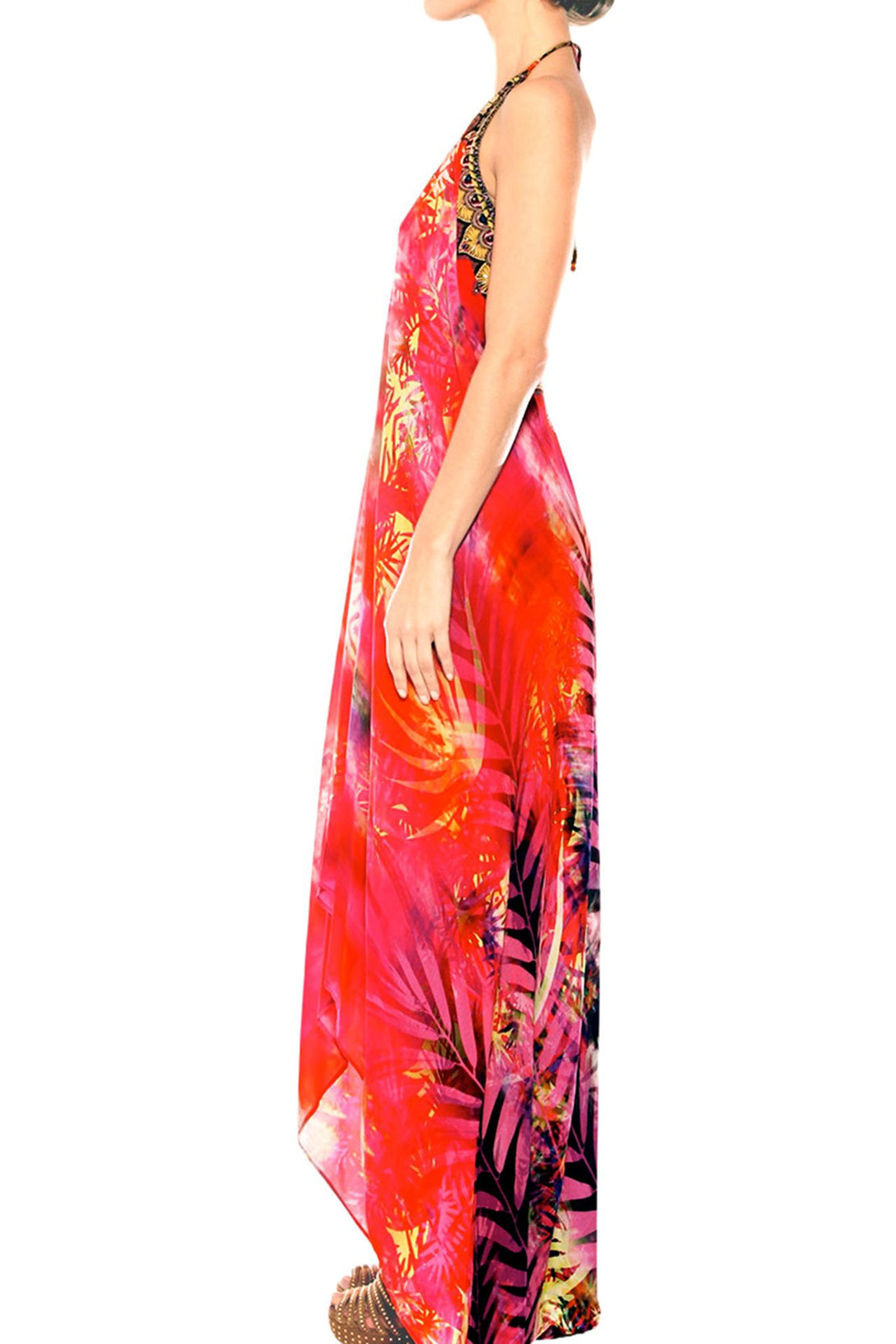  red cocktail dress, Shahida Parides, beach maxi dress, long summer dresses, backless maxi dress,