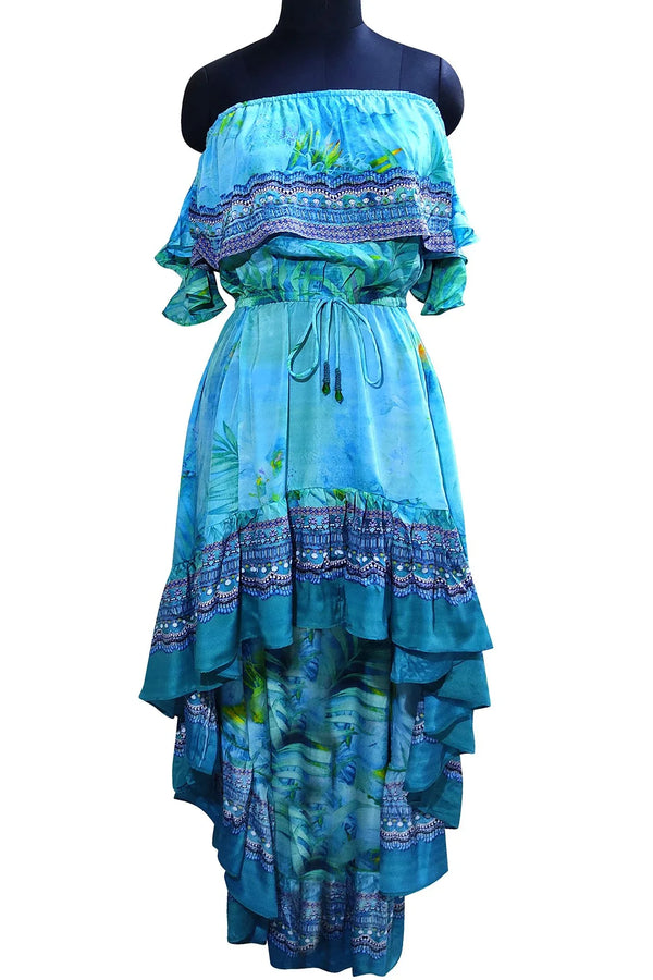 Designer Long Summer Dress | Maxi Dresses For Women | Shahida Parides Medium-Large Designer Long Summer Dress | Maxi Dresses For Women | Shahida Parides Medium-Large