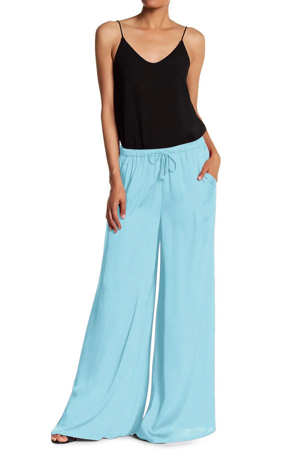 women royal blue dress pants Designer Straight Leg Dress Pants