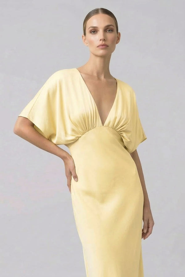 white christmas dresses Dress Grace Champagne – Marielle Stokkelaar