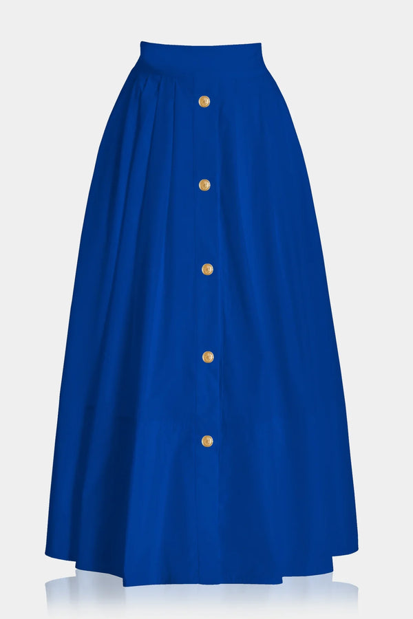 Blue Skirt | Ladies Knee Length Skirts Blue Skirt | Ladies Knee Length Skirts