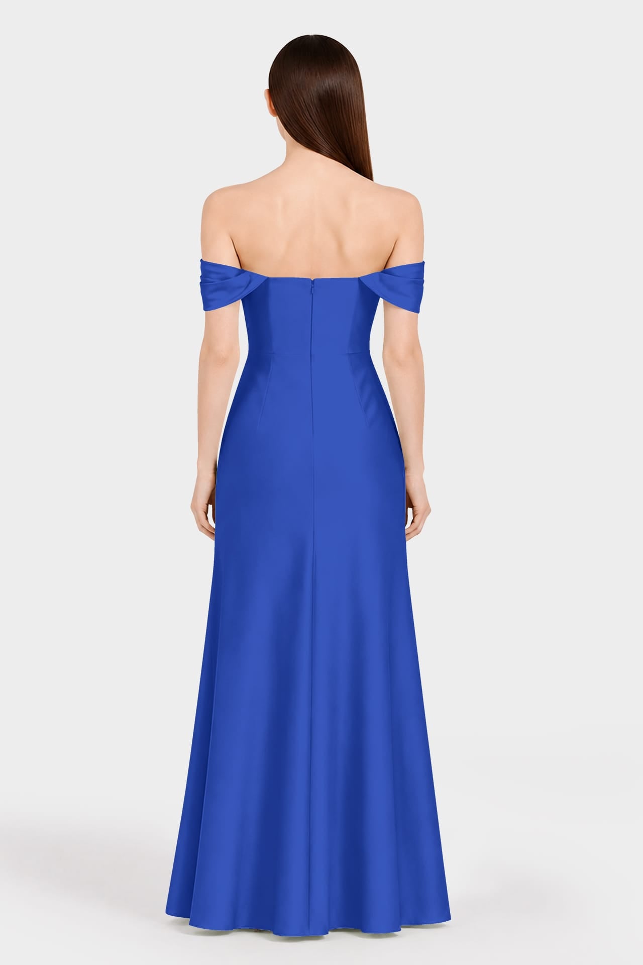Sapphire Blue Bridesmaid Dress