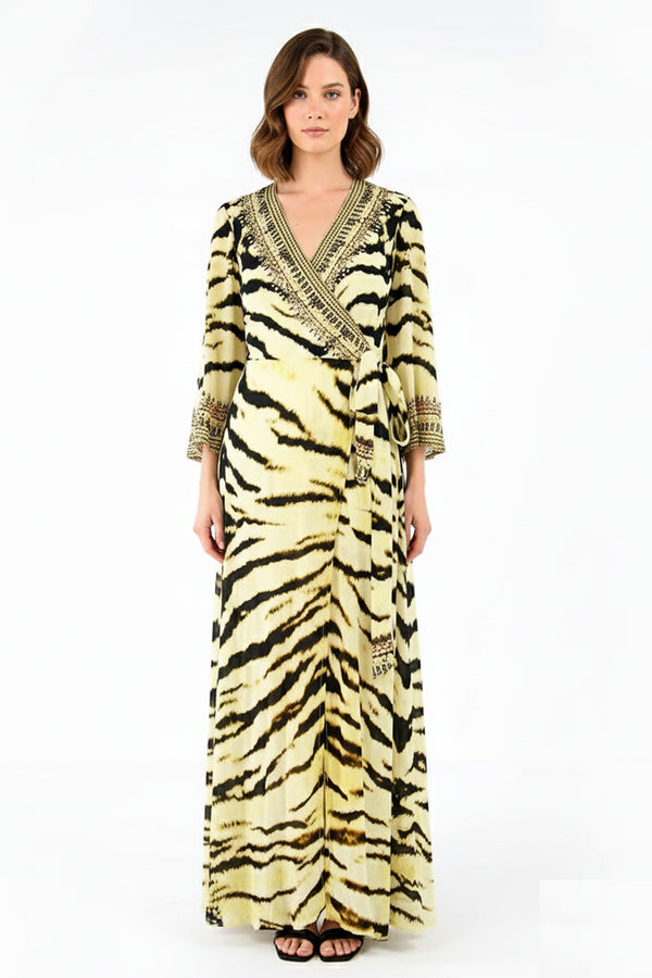 Sophisticated Formal Wrap Dresses  Shahida Parides