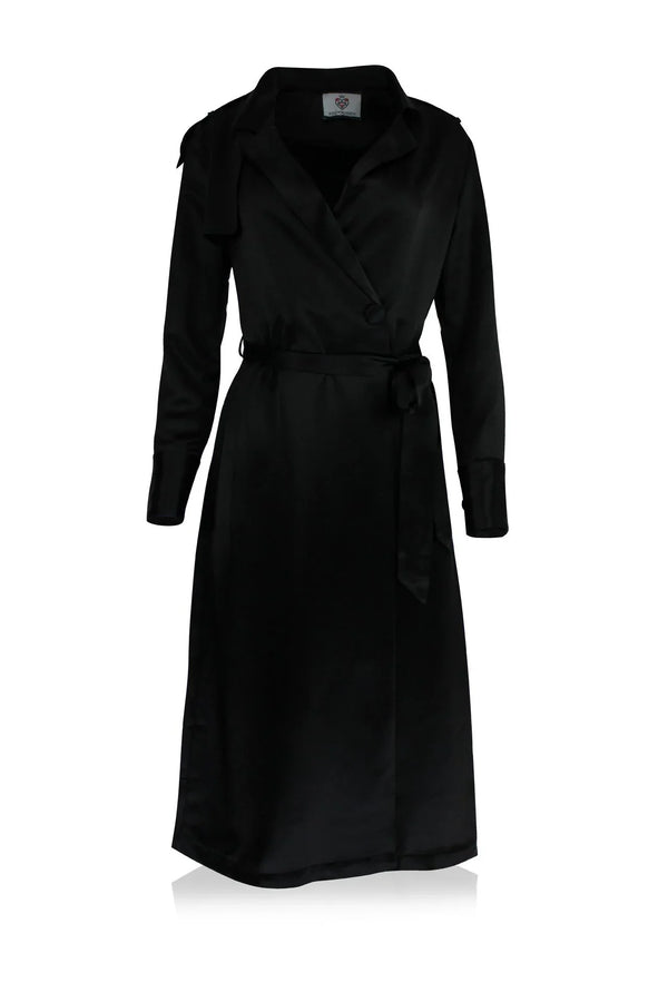 Designer Trench Coat -Women's Long Trench Coat- Trench Coat Dress Extra Large Designer Trench Coat -Women's Long Trench Coat- Trench Coat Dress Extra Large